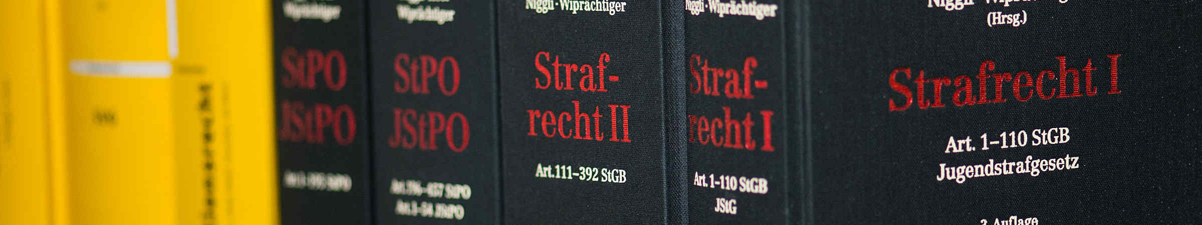 Bücher zum Strafrecht in der Advokatur von Rechtsanwalt Dr. Thomas Merz in Thalwil